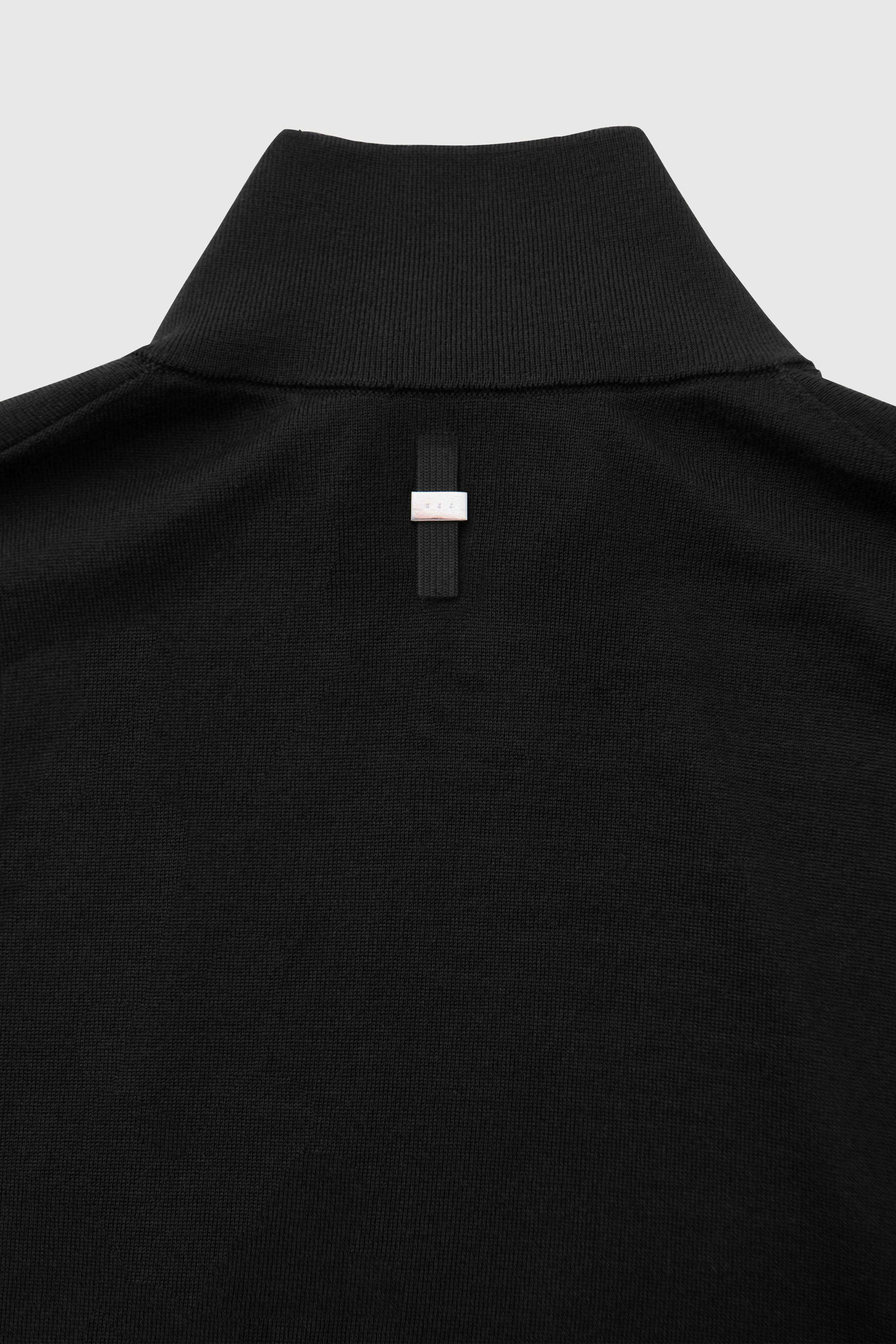 Silk and Merino Wool Zip-Up Sweater