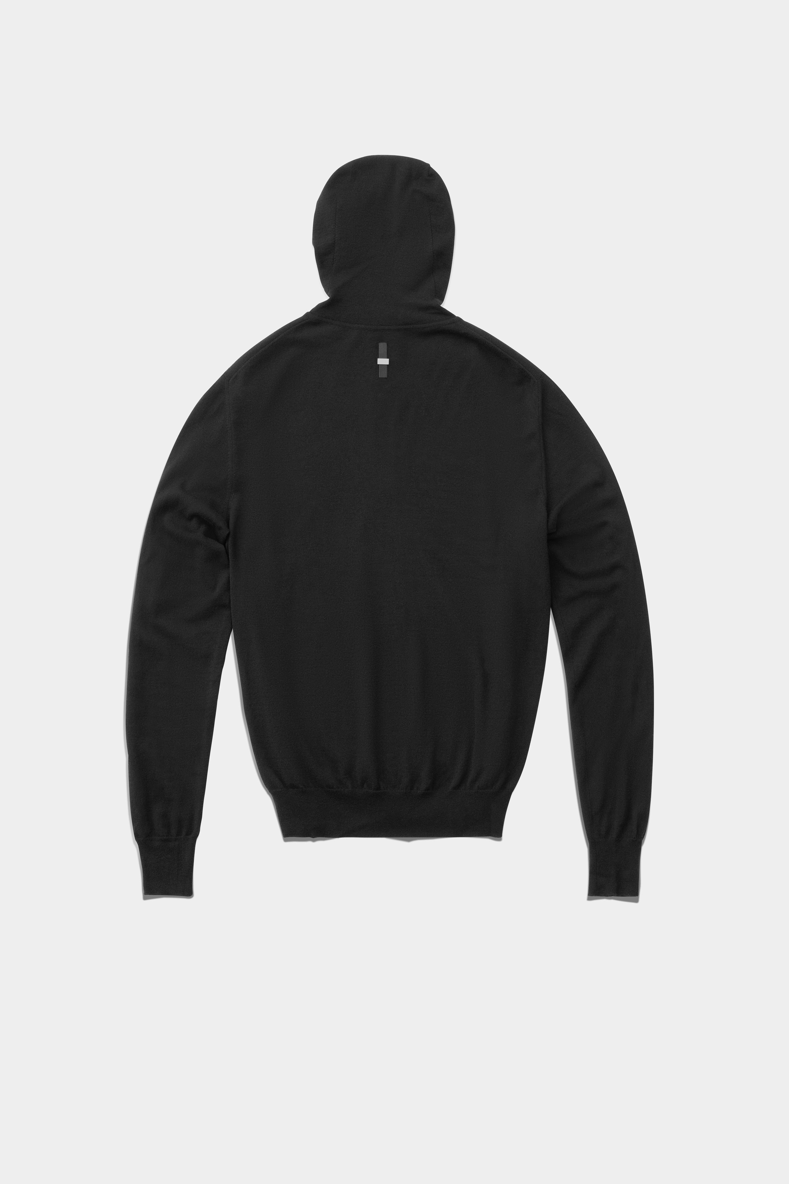 Cashmere and Merino Wool Zip-up Hoodie